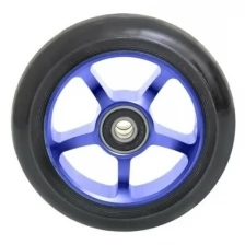 Колеса трюкового самоката 110мм алюминиевые Abec 9 синие
